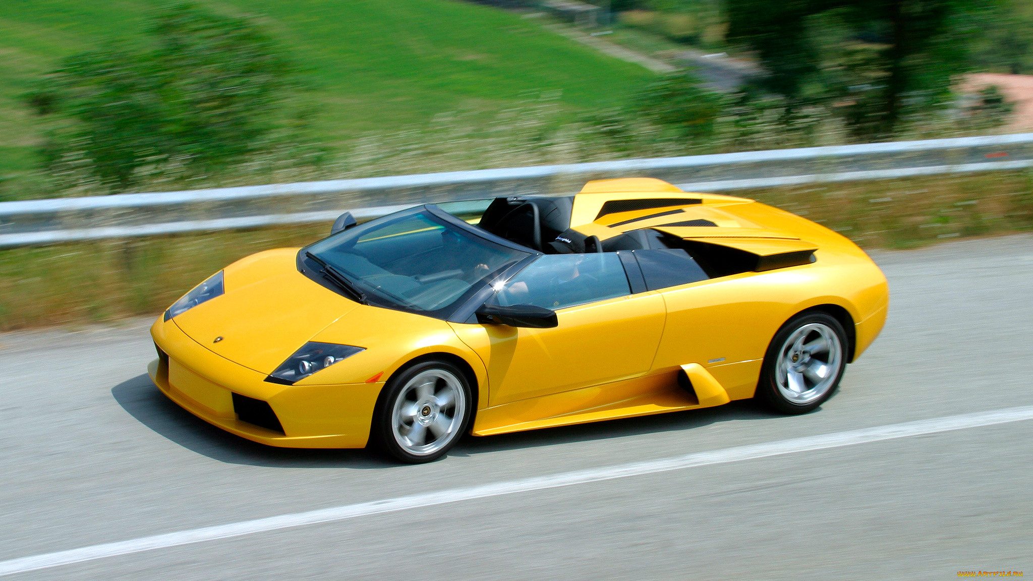 Lamborghini Gallardo Yellow Roadster